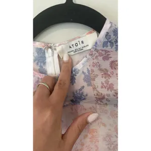 REVOLVE Atoir Floral Mini Ruffled Dress in Pink and Blue Size US 2-3077 thumbnail 6