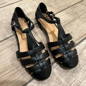 Genuine Leather Sandals Gladiator Roman Loafers Flats Slip On Office Shoes Pumps thumbnail 5