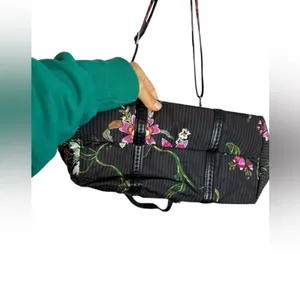 Vera Bradley Floral Midtown Preppy Tote Bag thumbnail 3