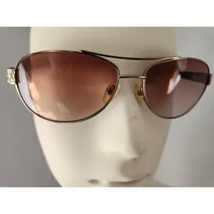 Vera‎ Bradley Aviator Sunglasses Marlene Floral Flowers Pink Rose Temples Case thumbnail 14