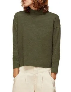 Whistles Women's Mock Neck Relaxed Long Sleeve T-Shirt thumbnail 1