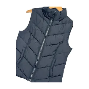 New Aeropostale Puffer Vest Womens Small Black Remixed Down Quilted Outdoor thumbnail 6