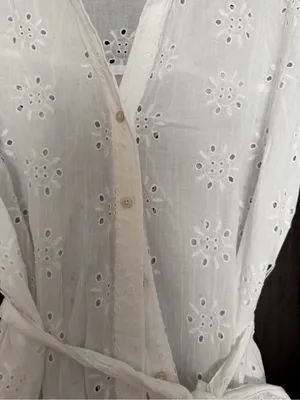 Abercrombie Eyelet Shirt Dress thumbnail 2