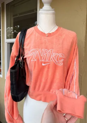 Nike Women's Vibrant Coral Hoodie thumbnail 1