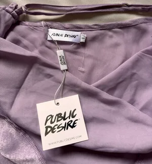 Public Desire Lilac dress thumbnail 4
