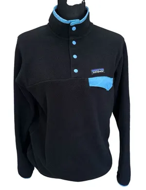 Patagonia Worn Wear Lightweight Synchilla Snap-T Fleece Pullover Women's‎ Small thumbnail 1