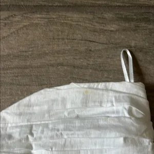 Mango White Strapless Sweetheart Sundress thumbnail 8