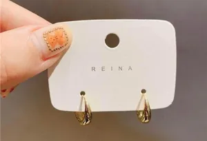 18K Gold Plated Small Hoop Earrings for Women thumbnail 2
