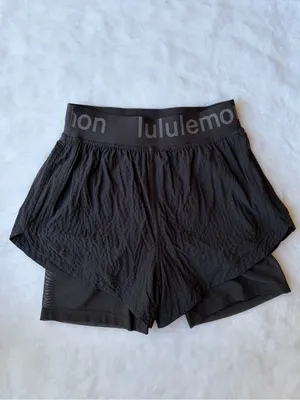 Lululemon Logo Waistband High-Rise Training Short thumbnail 4