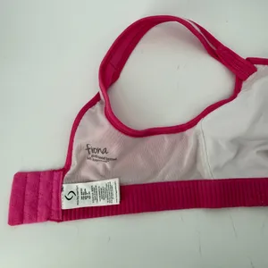 Moving Comfort Fiona Wireless Sports Bra Pink 34C Hook Loop 350003 thumbnail 3