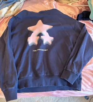 Alfred Eden hoodie Blue thumbnail 1