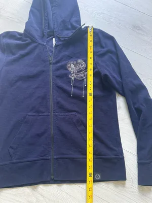 American Giant Full Zip, Embroidered Planet Sweatshirt Hoodie Navy Womens XL thumbnail 10