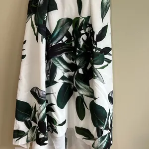 NWT asos leaf white green petite dress‎ Size 2P thumbnail 4