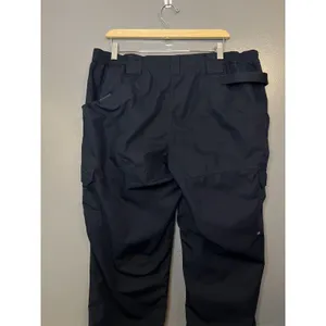 5.11 Tactical Pants Womens 20 Long Blue Cargo Elastic Waist Work Pockets thumbnail 4