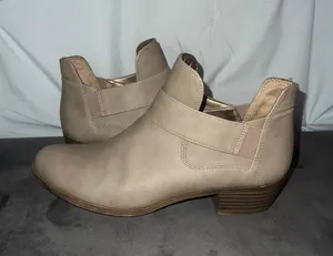 Life Stride Tan Short Boots thumbnail 2
