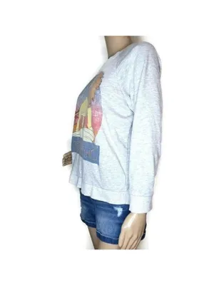 The Lion King Disney Gray Sweatshirt Large Simba Graphic Crewneck thumbnail 5
