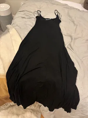Zara black maxi dress thumbnail 3