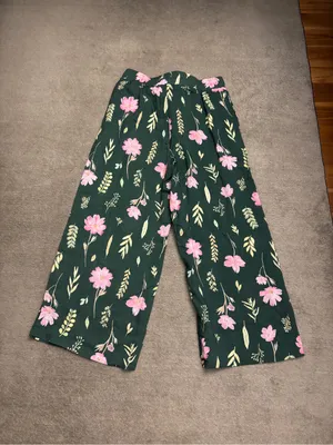 Uncommon Goods Birth Month Flower Floral Lounge Pants October NEW thumbnail 2