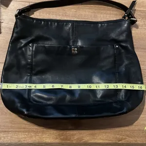 Kate Spade Joison Delancey Street Noel Shoulder Bag Black Leather‎ thumbnail 10