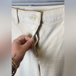 Aritzia Wilfred Women's Cream Modern Cargo‎ Pants Size 6 thumbnail 3