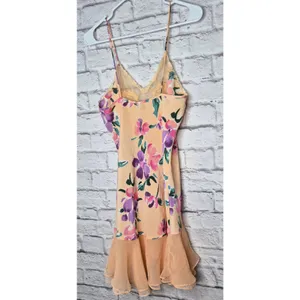 Victoria’s Secret Chiffon Chemise Babydoll Slip Dress Nightgown Lace medium 90s thumbnail 5