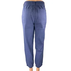 Gap Women's Blue High Waisted Tapered Carrot Jogger Career Trousers Pants Size S thumbnail 3