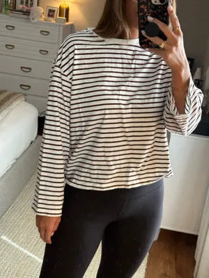 H&M Striped Long Sleeve Tee thumbnail 2