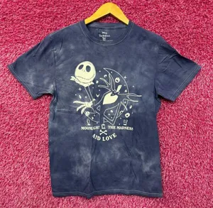 The Nightmare Before Christmas Jack Skellington Tie Dye M thumbnail 1