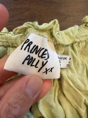 Princess Polly The Love Galore Romper Green Size 4 - C33-080 thumbnail 3