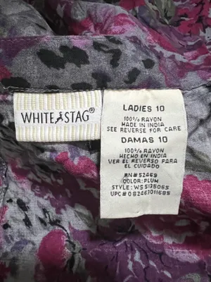 White Stag Vintage Floral Midi Skirt thumbnail 6
