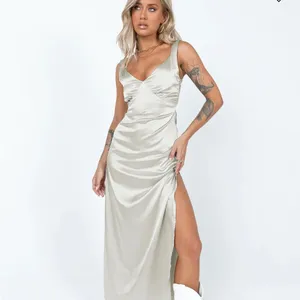 Princess Polly Kurt Maxi Slip Maxi Dress Champagne thumbnail 2