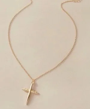 3/$30 💛 Airplane Pendant Necklace thumbnail 1