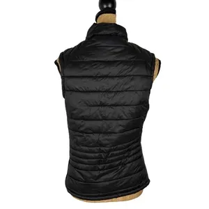 YMI‎ Collection Black Puffer Vest Full Zip Front Classic Winter Layer Size Large thumbnail 3