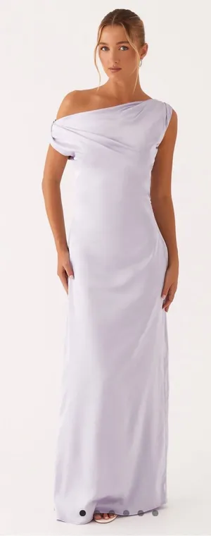Peppermayo heart of glass lilac maxi dress thumbnail 1