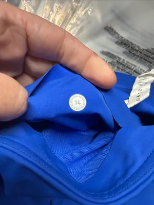 Lululemon Women’s Base Pace‎ High-Rise Short Poolside Blue Size 14 thumbnail 4