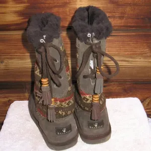 Bearpaw Chocolate Brown Boots  thumbnail 4