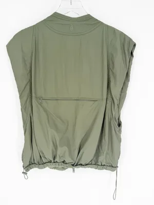 Free People Dune Dash Vest Women's M Green thumbnail 3