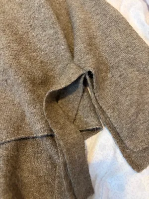 zara knit brown sweater  thumbnail 6