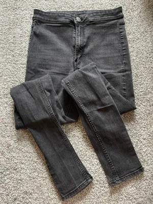 Black Skinny Jeans Size 8 thumbnail 1