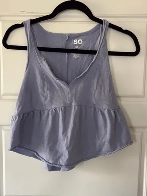 SO Crop Tank top thumbnail 1