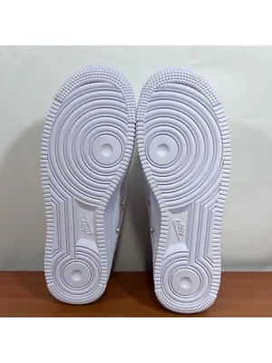 Nike NEW Women's Air Force 1 ‘07 SE Triple White Pearl Shoe Size 8.5 #B1236A thumbnail 10