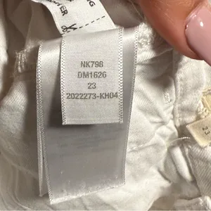 Madewell The Harlow Wide-Leg Jean Baggy Straight in Tile White- Size 23 thumbnail 7