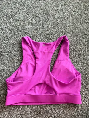 Fabletics Bright Pink Racerback Sports Bralette thumbnail 2