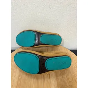 Tieks by Gavrieli Size‎ 6 Ballet Flats Camel Leather Tan Foldable Shoe thumbnail 10
