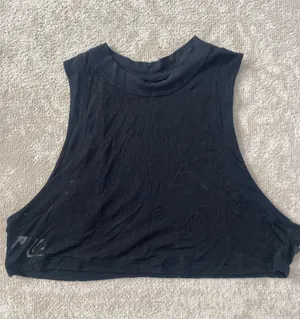 All Yours Crop Veil Tank Top thumbnail 2