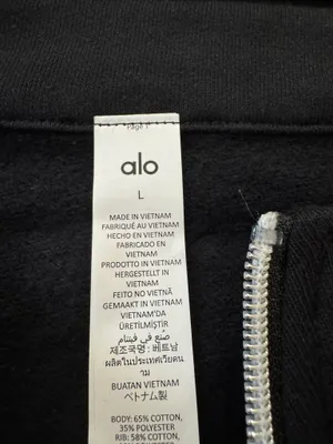 Alo yoga 1/4 sweatshirt large  thumbnail 2