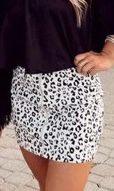 Forever 21 Leopard Print Skirt thumbnail 1