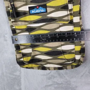 Kavu Crossbody Bag Purse Adjustable Strap Compact Hipster‎ Bag Cotton Canvas thumbnail 7