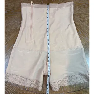 Shapellx AirSlim Postpartum Side Zipper Support Shorts Beige XL Shapewear thumbnail 9