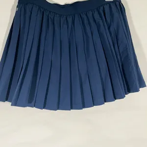 Id Ideology Pleated Active‎ Solid Skort Women Lg Navy Blue Collegiate Flowy Girl thumbnail 2